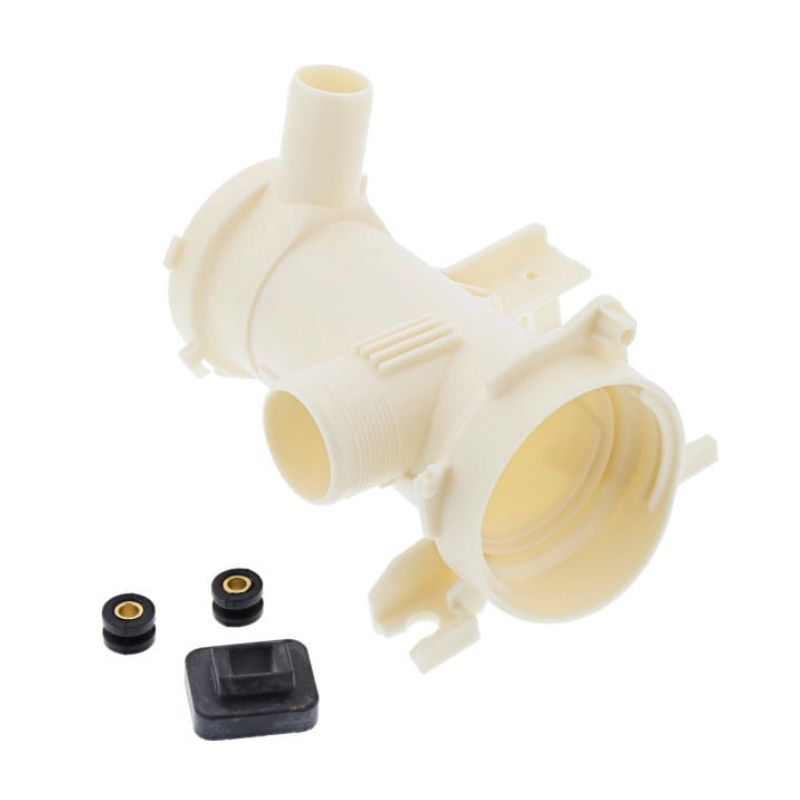 Calota da bomba para máquina de lavar roupa 4055386769, peça de substituição para proteção e drenagem.