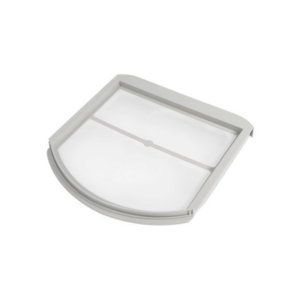 Filtro para porta de máquina de secar AEG 1254246042, peça de substituição para retenção de cotão.