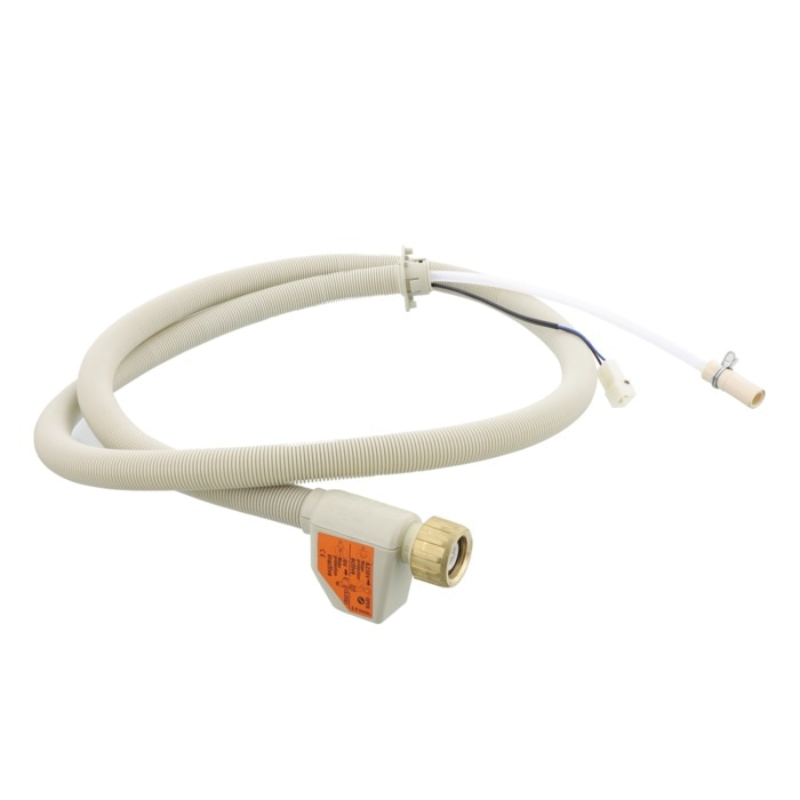Mangueira AquaStop para máquina de lavar loiça AEG 140180589115, peça de substituição para entrada de água.