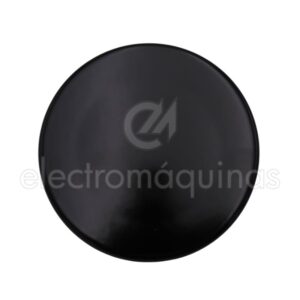 Tampa do espalhador grande preta C00052931 / 482000026824, peça de substituição para queimador de fogão ou placa a gás.
