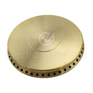 Espalhador QCE 100 mm, peça de substituição para queimador de fogão ou placa a gás.