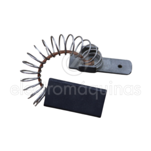 Escova de carvão 6.25x10 para máquina de lavar Philco, peça de substituição para motor elétrico.