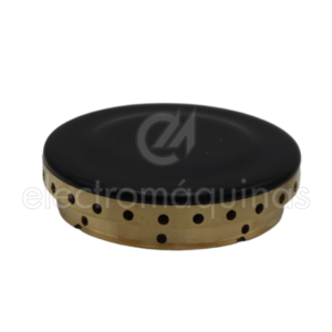 Espalhador com tampa 60 mm TEKA 0371146010064 para queimador de placa ou fogão a gás.