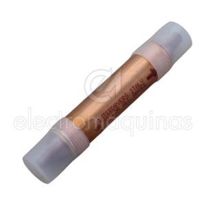 O Filtro Universal para Soldar 1/4x1/4 30 g é um componente indicado para sistemas de refrigeração e ar condicionado. Concebido para ser instalado por soldadura, ajuda a reter impurezas e humidade no circuito, contribuindo para o correto funcionamento do sistema. Com ligações de 1/4" x 1/4" e um peso de 30 g, este filtro é adequado para aplicações compatíveis que utilizem estas dimensões. É uma solução prática para a substituição de filtros durante operações de instalação, manutenção ou reparação. Antes de efetuar a compra, confirme as medidas e a compatibilidade do Filtro Universal para Soldar 1/4x1/4 30 g com o seu equipamento, ga
