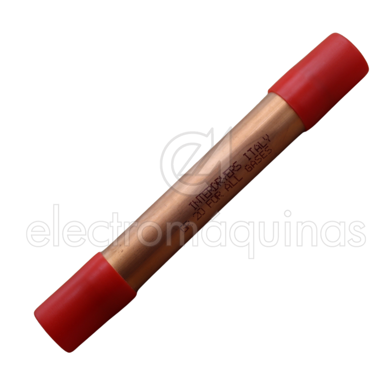 Filtro desidratador 3/16 20 g para sistemas de refrigeração e ar condicionado.