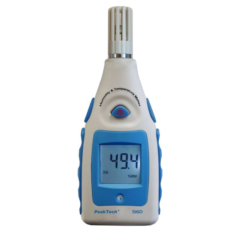 Medidor de temperatura e humidade P5160 029000216, equipamento para controlo de condições ambientais.