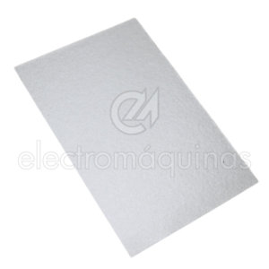 Placa de mica 130x205x0,4 mm para micro-ondas, peça de substituição para proteção da guia de ondas.