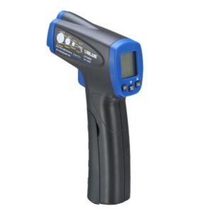 Termómetro infravermelho com mira laser VIT-300S 029000180, equipamento para medição de temperatura à distância.