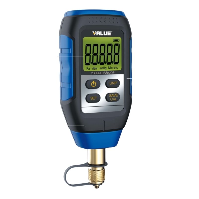 Manómetro de vácuo VMV-1 OXYVMV1 027000032, equipamento para medição precisa de vácuo em sistemas técnicos.