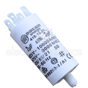 Condensador Ducati 0,2 MF 425 V, referência 0100095001068